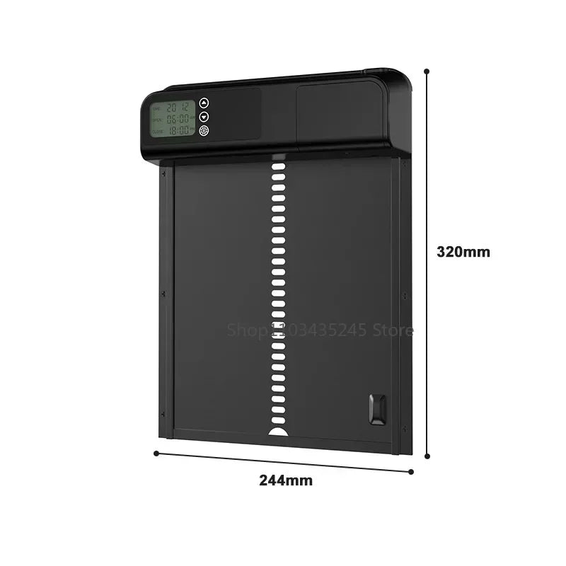 Electric Chicken Coop Door – Automatic Opening & Closing System for Poultry Farms