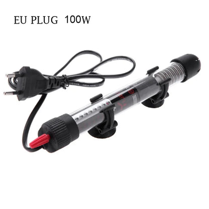 Fish Tank Water Heater – 25W–300W Adjustable Submersible Heating Rod (EU Plug)
