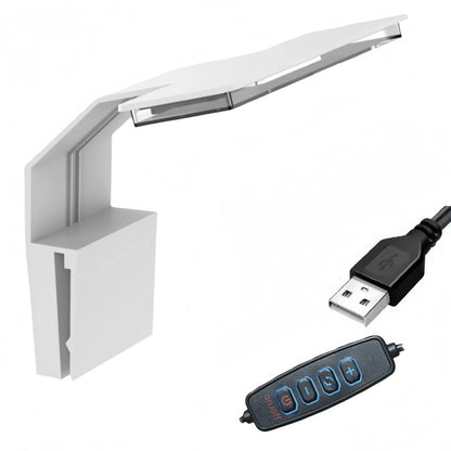 LED Aquarium Clip Light, Waterproof Energy Super Bright Fish Tank Lamp Bracket for Aquatic Landscape Decor