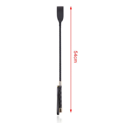 Lightweight Horse Riding Crop – PU Leather Training Whip for Outdoor Shows