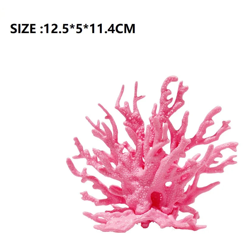 Aquarium Coral Decoration – Artificial Resin Coral for Freshwater & Marine Tanks