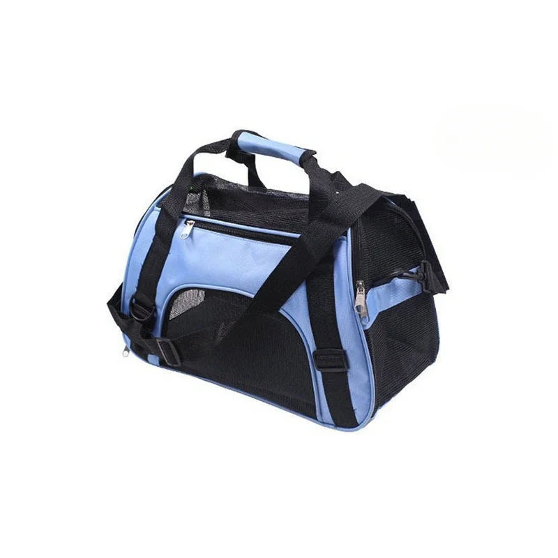 Breathable Mesh Pet Transport Bag for Cats & Small Dogs – Portable Foldable Carrier