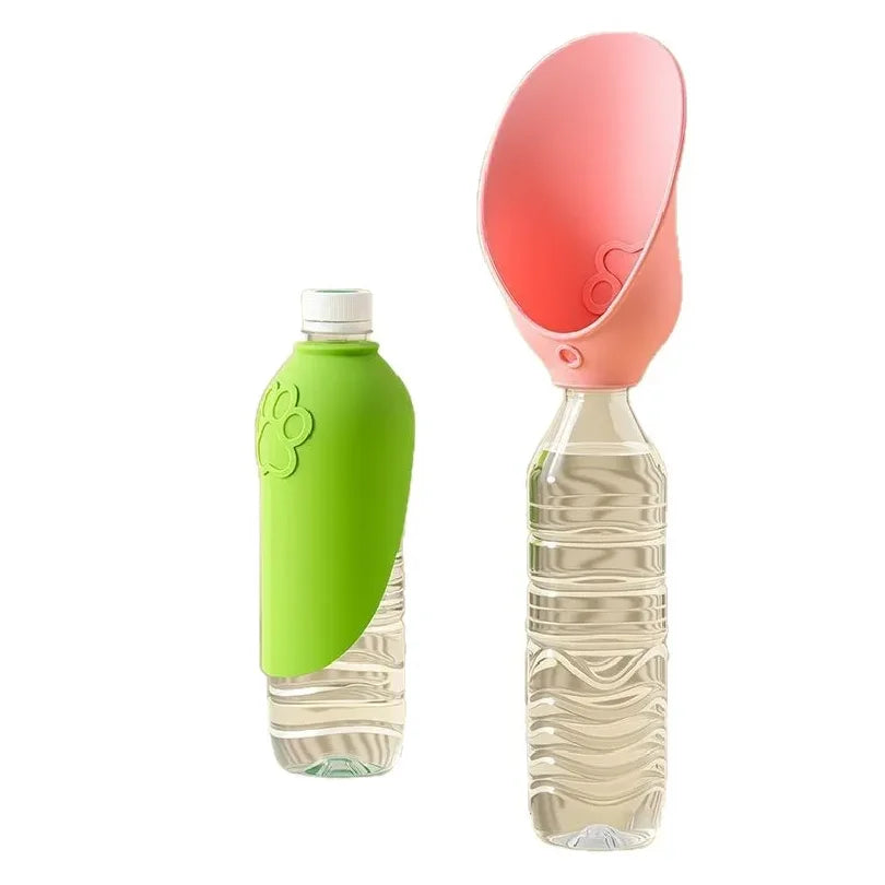 Portable Pet Hydration Bottle – Foldable Water Cup for Dogs and Cats on Walks