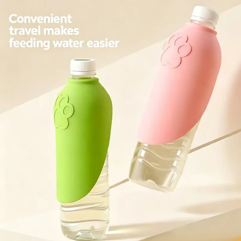 Portable Pet Hydration Bottle – Foldable Water Cup for Dogs and Cats on Walks
