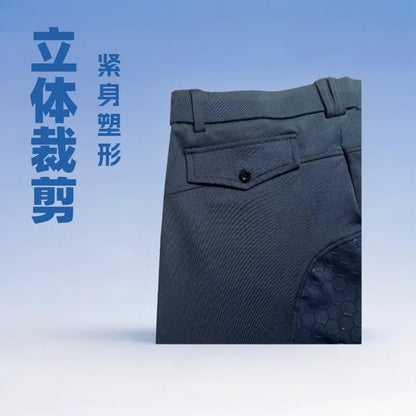 Summer Horse Rinding Pants with Pockets Silicone Anti-slip Slim Equestrian Breeches Breathable Horse Riding Clothes for Women