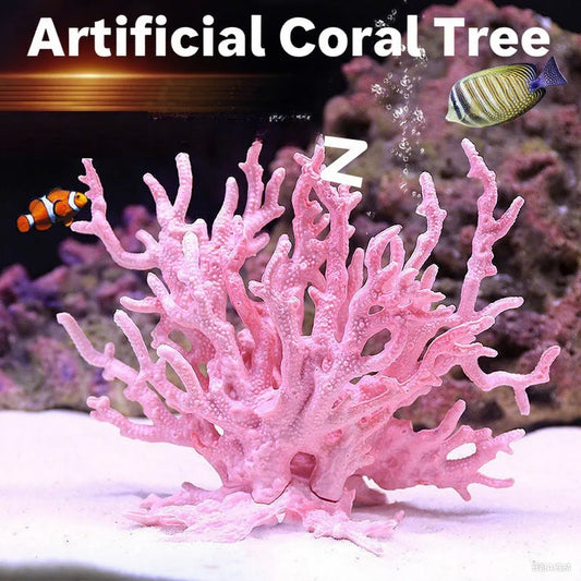 Aquarium Coral Decoration – Artificial Resin Coral for Freshwater & Marine Tanks