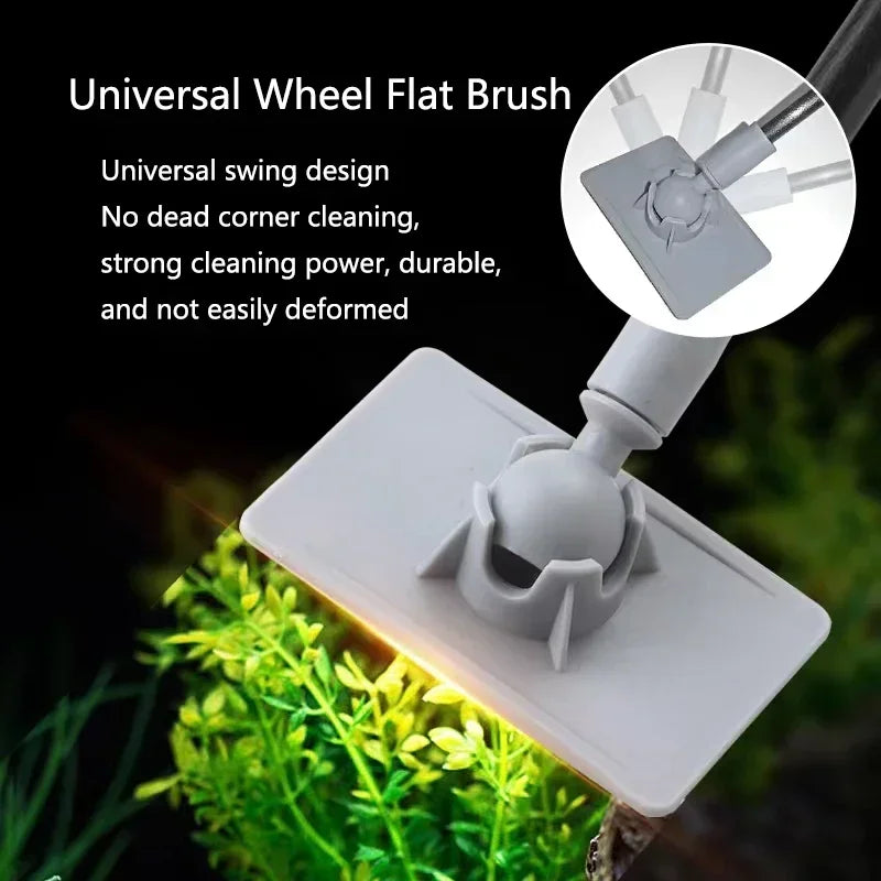 Fish Tank Maintenance Kit – Aquarium Net, Scraper & Cleaning Sponge Set
