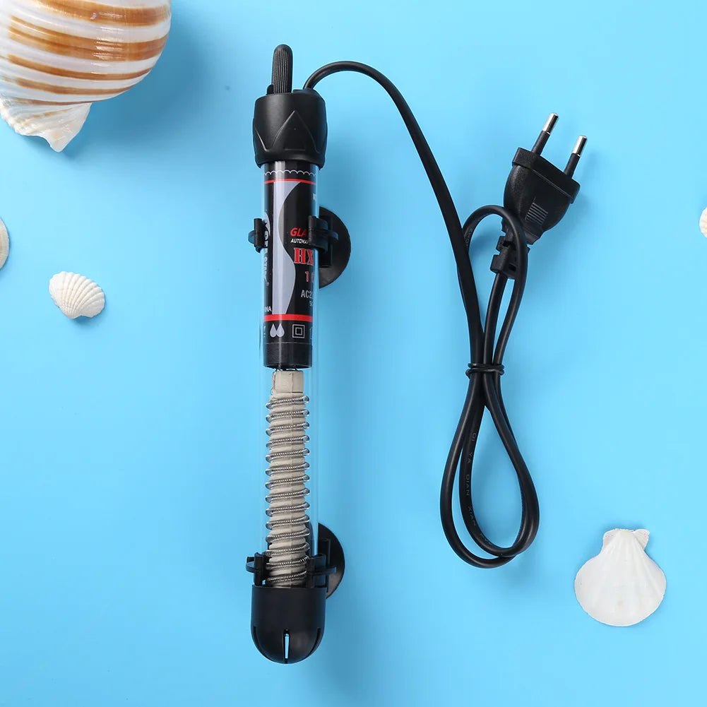 110v-220v Adjustable Temperature Thermostat Heater Rod Aquarium Submersible Fish Tank Water Heater Automatic Heating Rod 25-300W