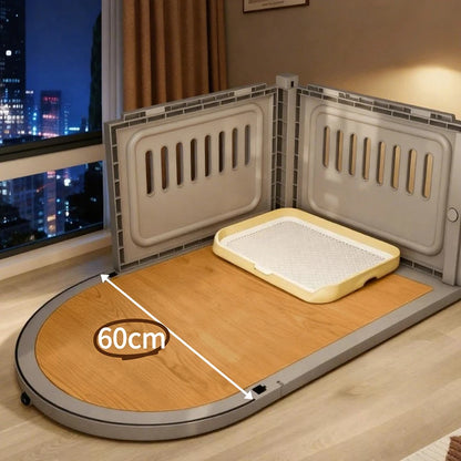 Indoor Special Small Dog Cage Kennel Wheel Luxury Puppy Villa Portable Catnap Dogs Cage Rooms Sleeping Houses Pet Supplies