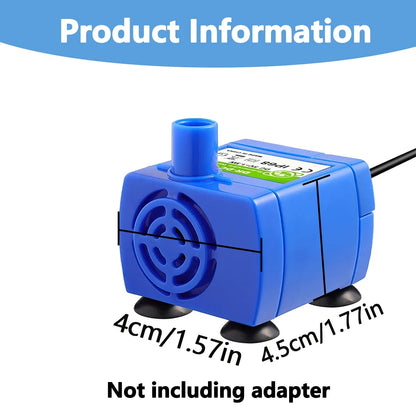 USB Cat & Dog Fountain Pump – Quiet Replacement Water Dispenser Pump