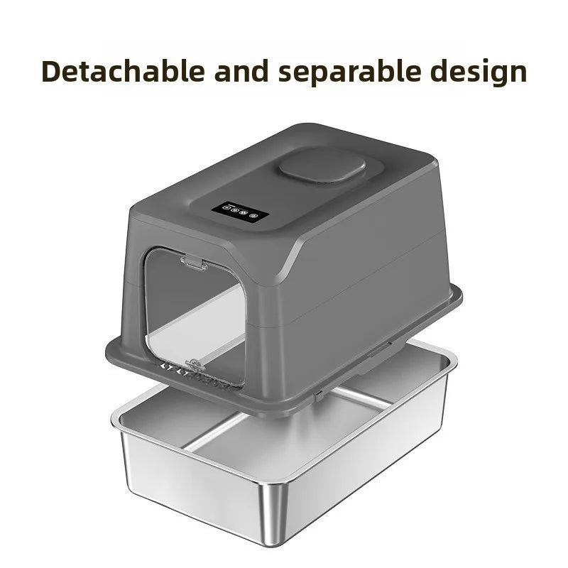 Self-Cleaning Cat Sandbox – Automatic Deodorizing Cat Litter System