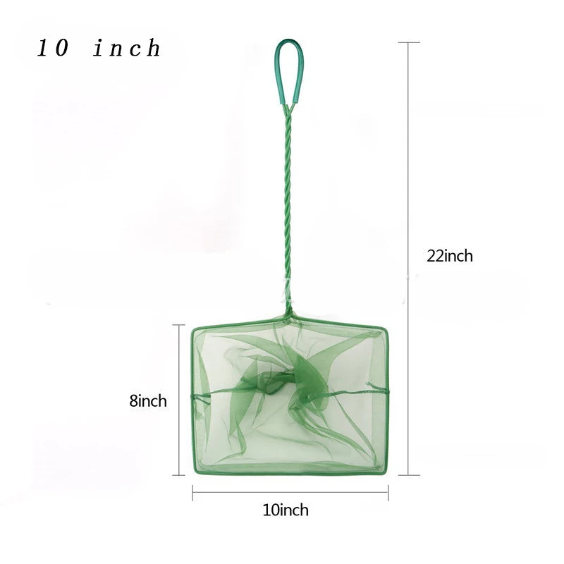 Portable Fish Catching Net – Aquarium Cleaning Tool with Long Handle