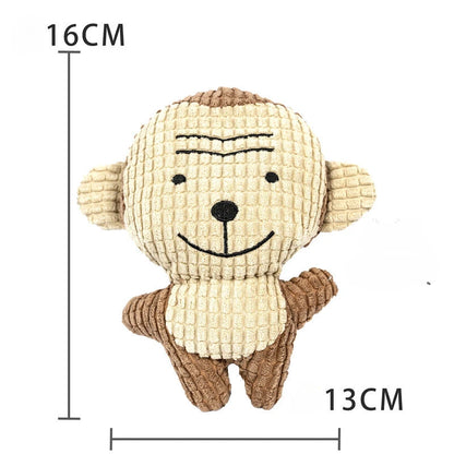 Squeaky Plush Duck Toy for Dogs – Teeth Grinding & Stress Relief Companion Toy