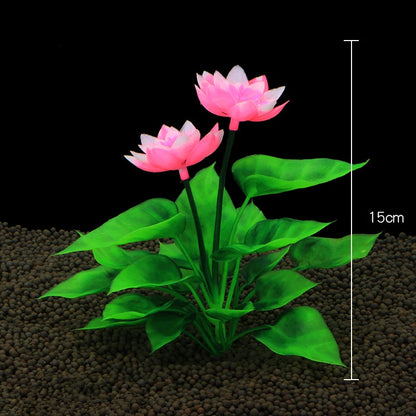 Artificial Aquarium Decor Plants Underwater Water Grass Aquatic Plastic Plants For Fish Tank Aquarium Decorations